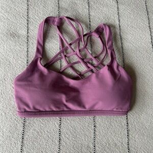 Size 2 Lululemon Free to Be Bra - Wild / Light Support, A/B Cup